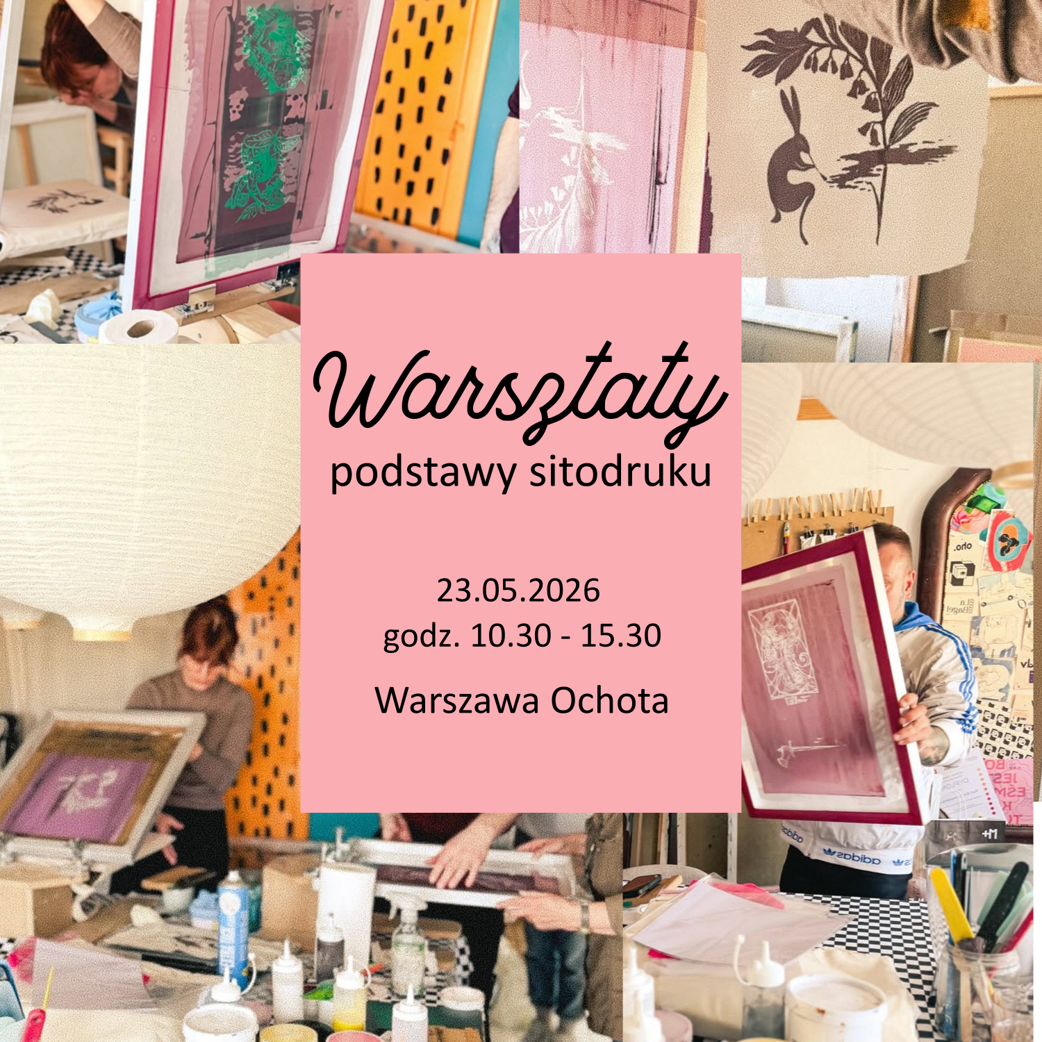 Warsztaty sitodruk Turdus Concept pracownia OHO 23.05